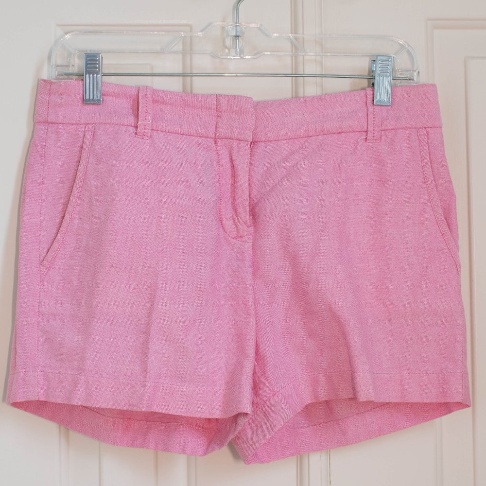 J Crew Pink Chino Shorts